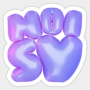 Noisy Balloons Sticker